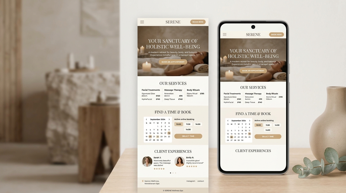Luxury Hair and Spa Concept